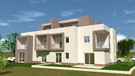 Trogir – Jednosoban stan s lođom – Novogradnja