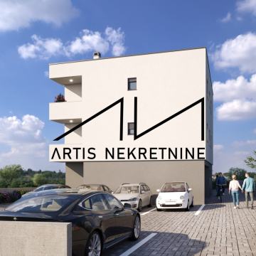 ZADAR - NOVI BOKANJAC, Z1S2 DVOSOBAN STAN 1. KAT, VRT 29 m2