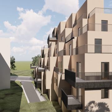 Stenjevec, peterosoban stan s vrtom u prizemlju od 114.79 m2, novogr.