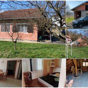 TOMAŠEVEC - Prizemnica s tavanom - bruto 100 m2, parcela 2.226 m2