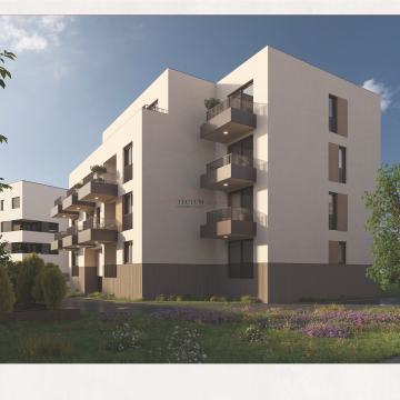 Trnsko, 2-soban stan 42,02m2, 2 KAT, NOVI PROJEKT!