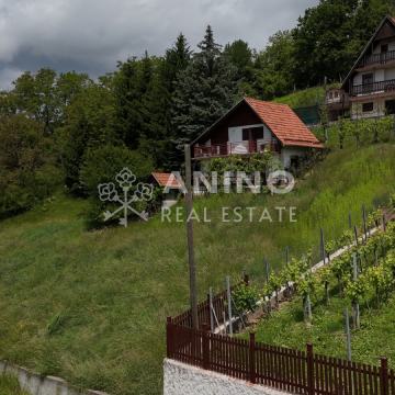 Vikendica okružena zelenilom – 5 minuta do lječilišta, idealna za odmo