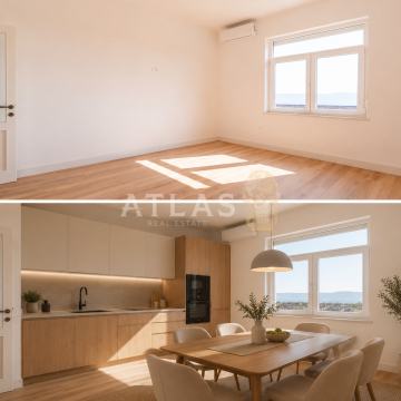 NOVI VINODOLSKI | TROSOBAN APARTMAN, 500 m OD MORA