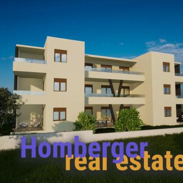 Vodice - NOVOGRADNJA Stan u prizemlju sa vrtom 1900m do mora