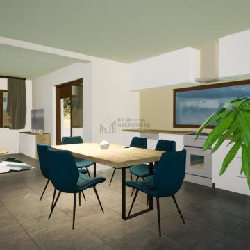 VODICE, STAN NA 1. KATU SA SPREMIŠTEM