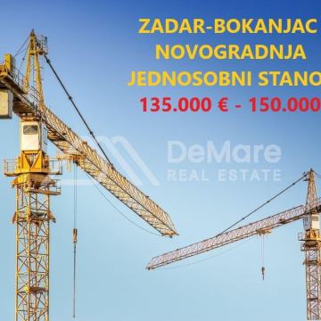 ZADAR-BOKANJAC-NOVOGRADNJA-Jednosobni stanovi-135.000-150.000 EUR!!!