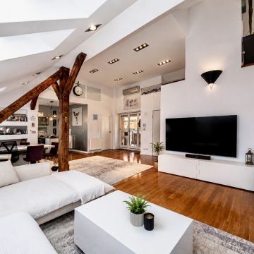 Zagreb, Domobranska ul., 134 m2, 3-s, divan stan sa saunom, terasom
