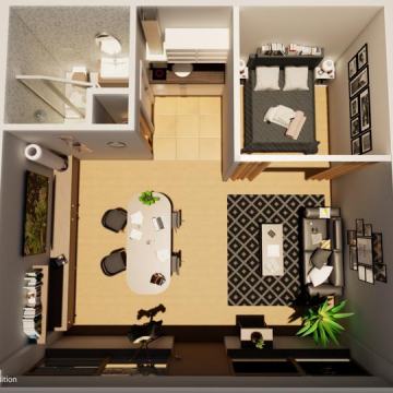 ZAGREB, najam studio apartmana 38 m2