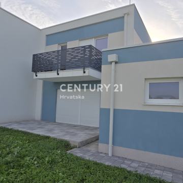 Zaprešić-Laduč, prodaja ugaoine kuće u nizu 130m2, sa garažom 26m2 i o