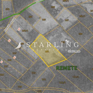 ZEMLJIŠTE, PRODAJA, ZAGREB, REMETE, 1611 m2