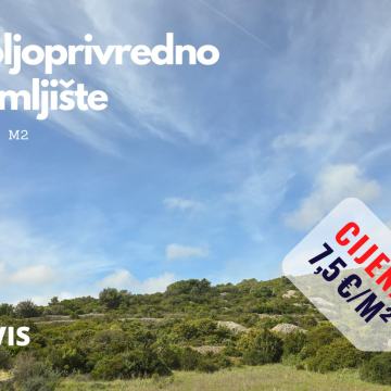 Zemljište na Visu: 15.641 m², 7,5 €/m², autentičan mediteranski ugođaj