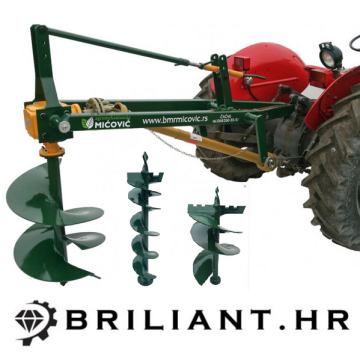 Traktorski bušač i svrdlo za zemlju Agromehanizacija Mićović