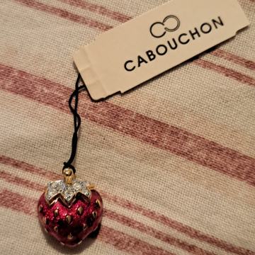 Broš/naušnica Cabouchon