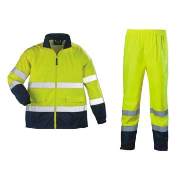 Signalizirajuće Hi-viz kišno odijelo HI-WAY žuto/plavo vel. S-3XL
