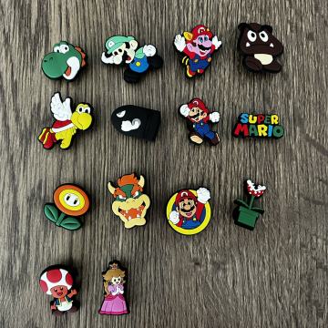 Super Mario Crocs Charms 14 komada
