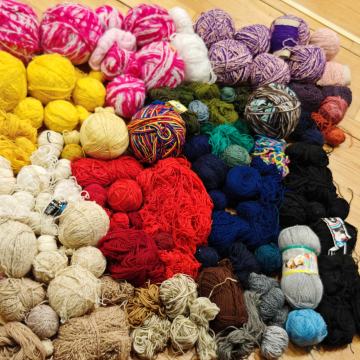 Vunice za pletenje i dekoracije...