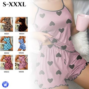 Ženski Dvodijelni Pidžama Set od Mekane Tkanine