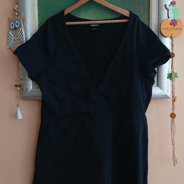 H&M MAMA crna majica za dojenje vel. L