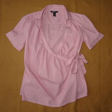 Ženska košulja na vezanje H&M vel. L za trudnice