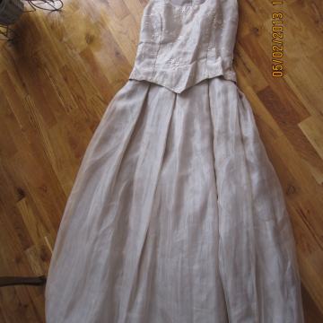 Vjenčanica boje zlata / Maturalna haljina za maturu