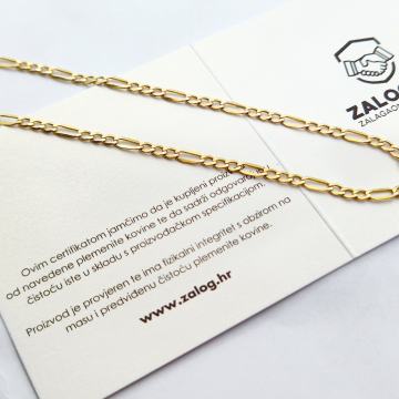 14K ZLATNI LANČIĆ 3,50G***24RATE***R1***