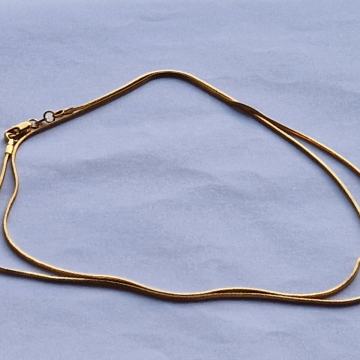 2+1 gratis! Kvalitetan pozlaćeni lančić (18k), dužina 70 cm