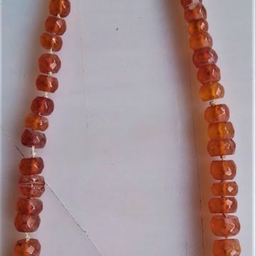 art decco jantar ogrlica