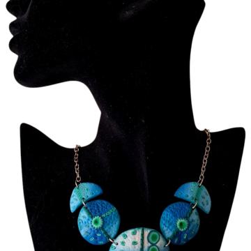 Art ogrlica od polimerne gline