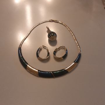 Vintage dizajnerski komplet nakita