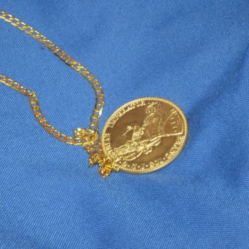 Dukat ogrlica s velikim dukatom - NOVO