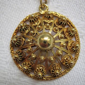 FILIGRAN OGRLICA ZLATO 14 Kt. - SPLIT - KAŠTELA