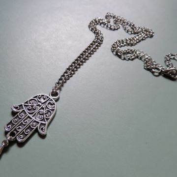 Hamsa privjesak na lančiću, Fatimina ruka