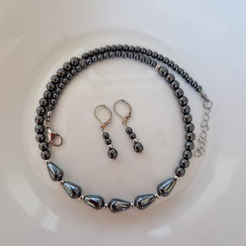 HEMATIT OGRLICA (komlet)