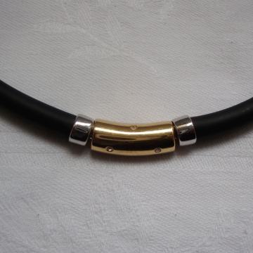 KAUČUK OGRLICA ŽENSKA