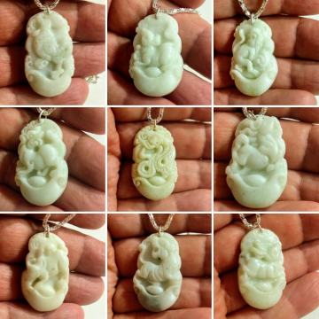 Kineski horoskop - 
privjesak od ŽADA