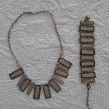 Komplet ogrlica+narukvica