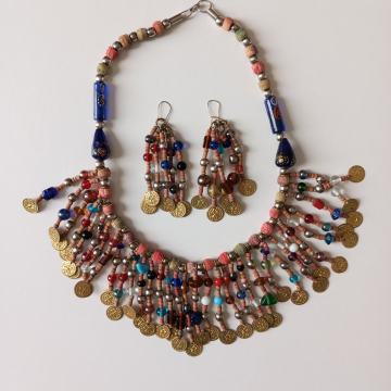 Komplet ogrlica i naušnice