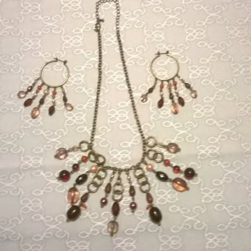 KOMPLET OGRLICA+NAUŠNICE