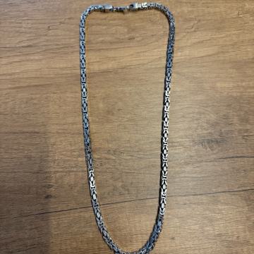 Kraljevski vez lanac srebro