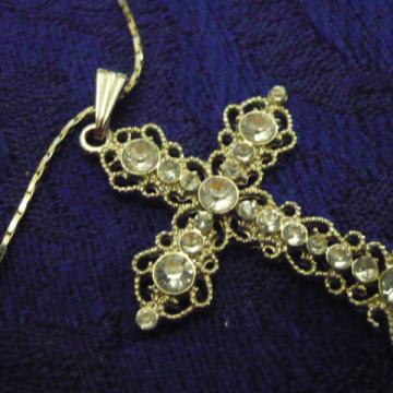 KRIŽ SA LANČIĆEM SREBRO