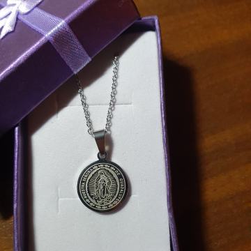 Lančić kirurški čelik Gospa od Guadalupe - Nuestra senora de Guadalupe