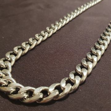 Lančić kirurški čelik kubanski vez 11 mm, u boji čelika