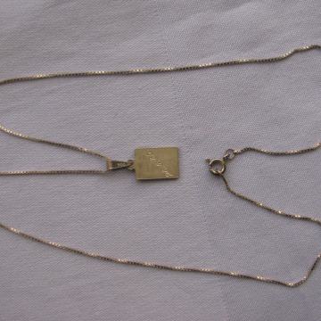 LANČIĆ sa ploćicom 800 SAND-2