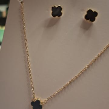 LANČIĆ S PRIVJESKOM  + NAUŠNICE  - NOVO