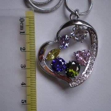 Lančić - ogrlica sa privjeskom od srebra 925 - 16