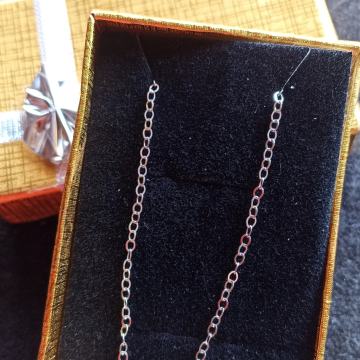 Lančić srebro 925, novo 45 cm dužine