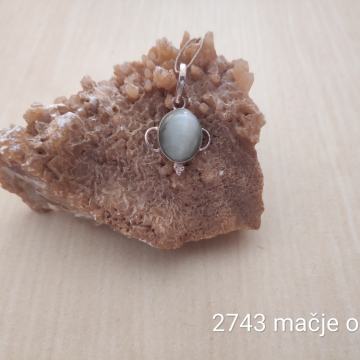 Mačje oko privjesak