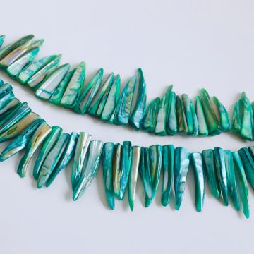 MINT ZELENO PLAVA KORALJNA OGRLICA