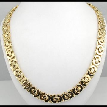 MUŠKA OGRLICA PLOSNATA 11 mm 55 cm