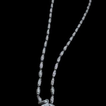 muski srebrni lancic medalja sv. Benedikt